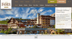 Desktop Screenshot of hotelfanes.it
