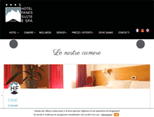 Tablet Screenshot of hotelfanes.com